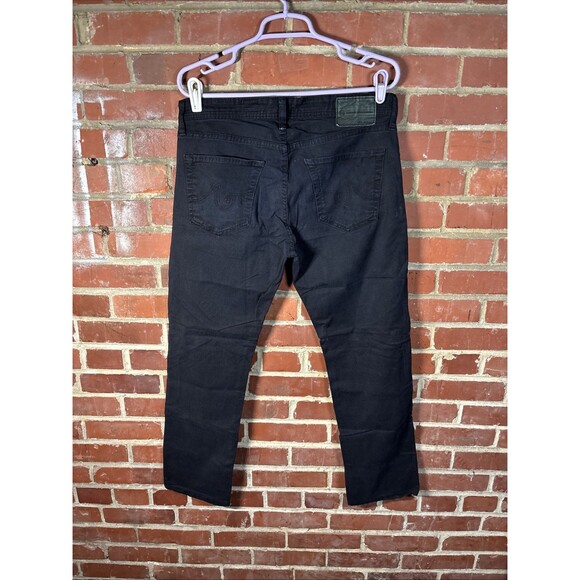 Adriano Goldschmied Men The Matchbox Slim Straight Black Jeans USA Made Size 32 - Picture 5 of 7